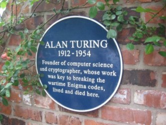 Alan Turing plaque